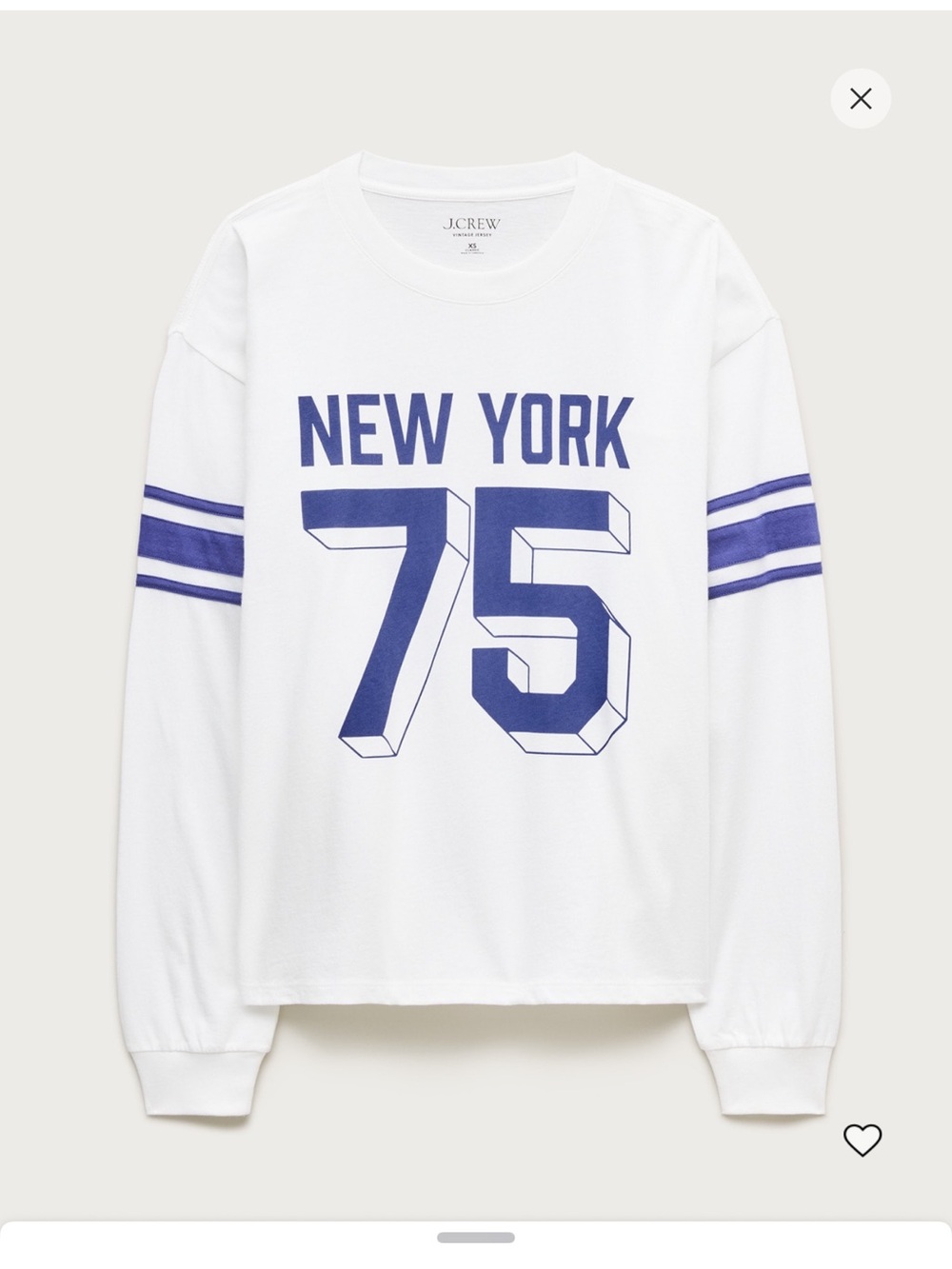 BNWT Jcrew vintage relaxed tshirt